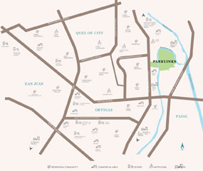 Parklinks Location Map